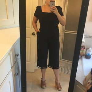 Lulus Tassel-trim Navy Jumpsuit